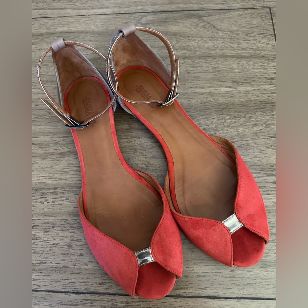 Emma Go JULIETTE peep toe flat